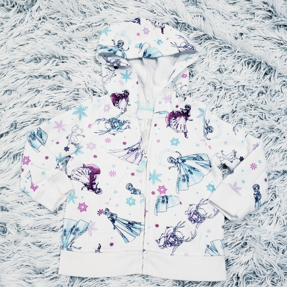 Frozen hooded jacket